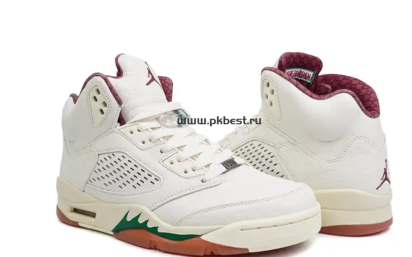 orange RETAIL GOD GRITO”White SHIP MATERIALS PK 5 READY “EL Jordan Jordan green TO Air 0511